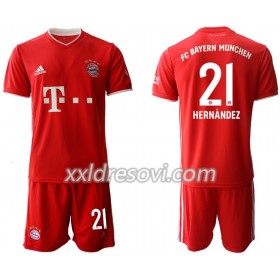 FC Bayern München Lucas Hernandez 21 Domaći Dječji Komplet Dresovi za Nogomet 2020-2021 (+ kratke hlače)